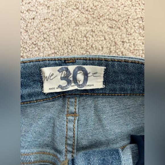 Free People We The Free Sierra Jeans Size 30 Raw Hem New NWT - Picture 4 of 5
